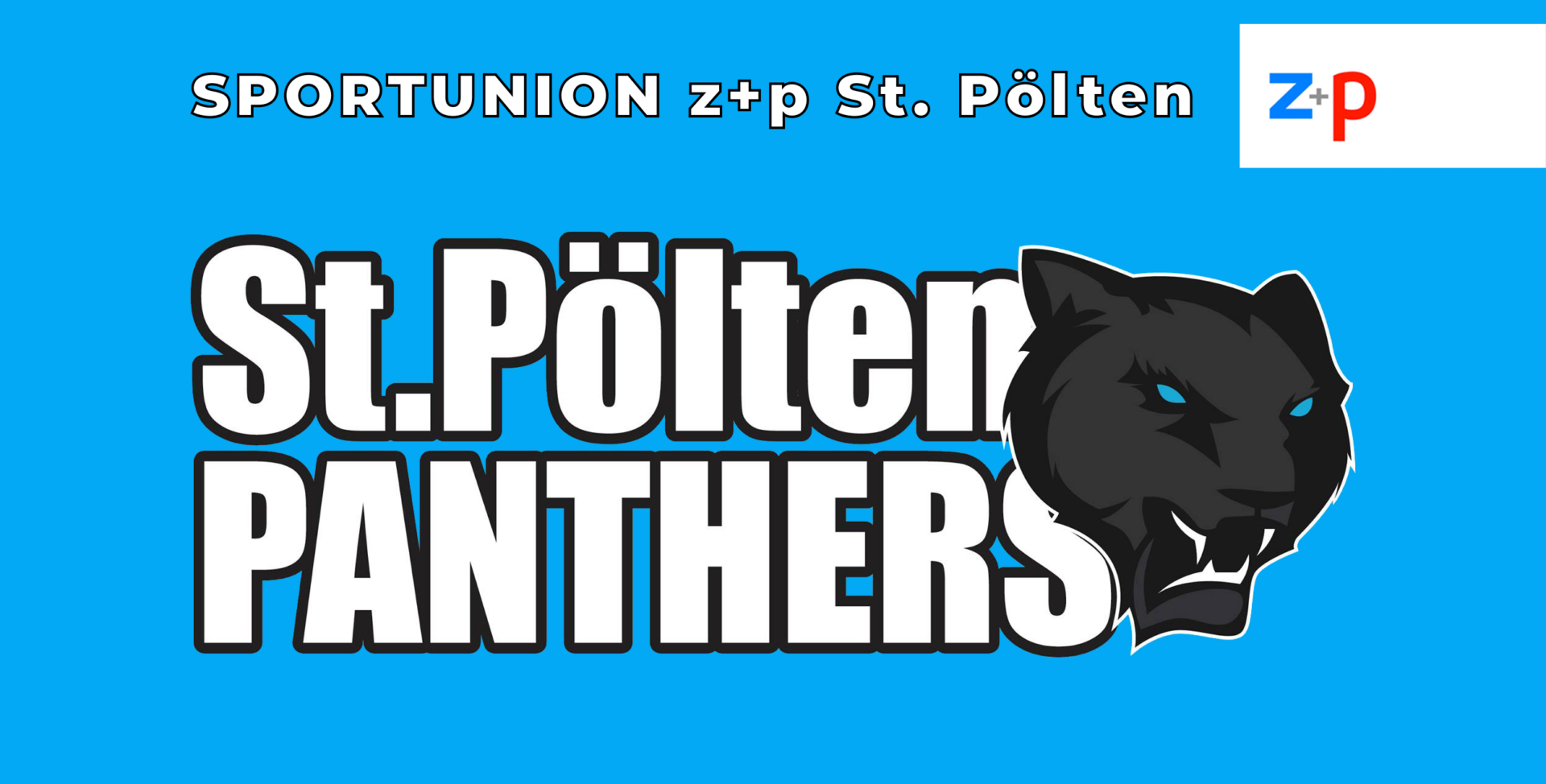 U15 männlich- St. Pölten Panthers Logo und zieritz + partner Logo
